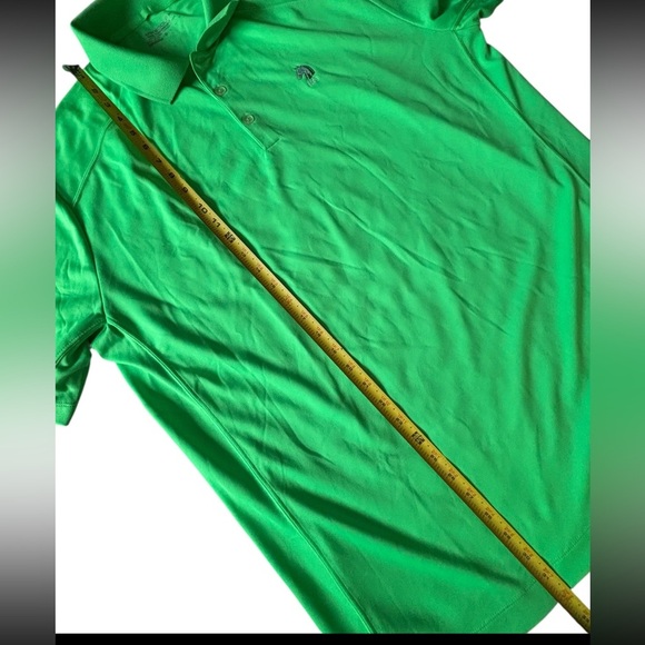 Nike Golf Polo Lime Green Shirt with embroidered Horse Head - Picture 10 of 10